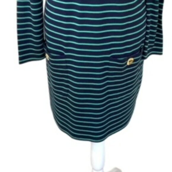 Sail to Sable Knit Jersey Sheath Shirt Dress XS - Picture 4 of 7